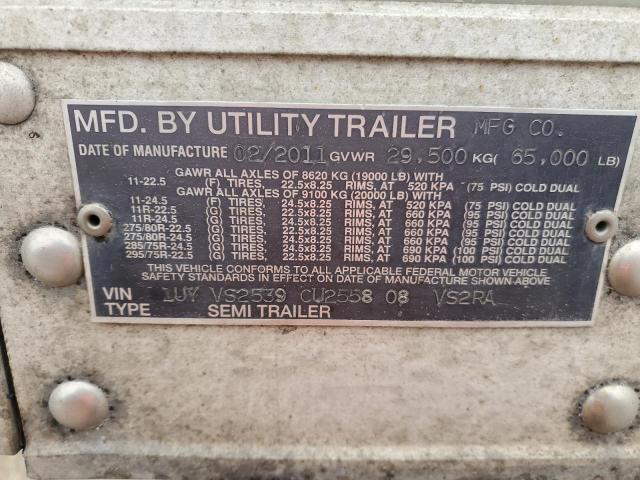 1UYVS2539CU255808 - 2012 UTILITY TRAILER WHITE photo 10