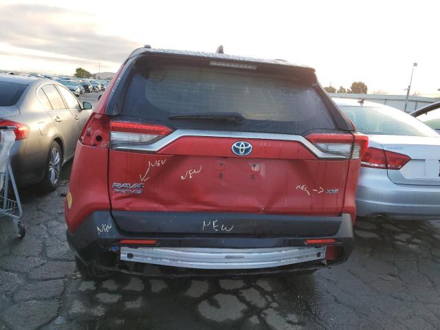 JTMEB3FV0ND096667 - 2022 TOYOTA RAV4 PRIME XSE RED photo 6