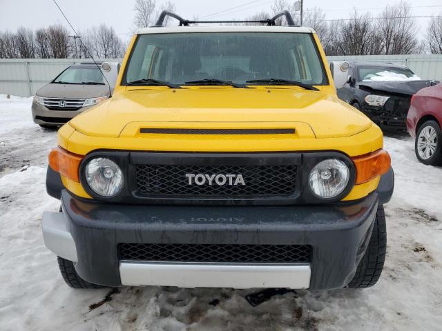 JTEBU11F770078335 - 2007 TOYOTA FJ CRUISER YELLOW photo 5