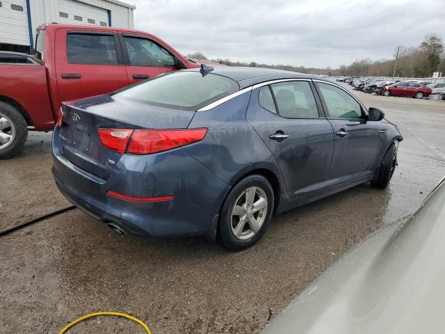 5XXGM4A7XFG473692 - 2015 KIA OPTIMA LX BLUE photo 3