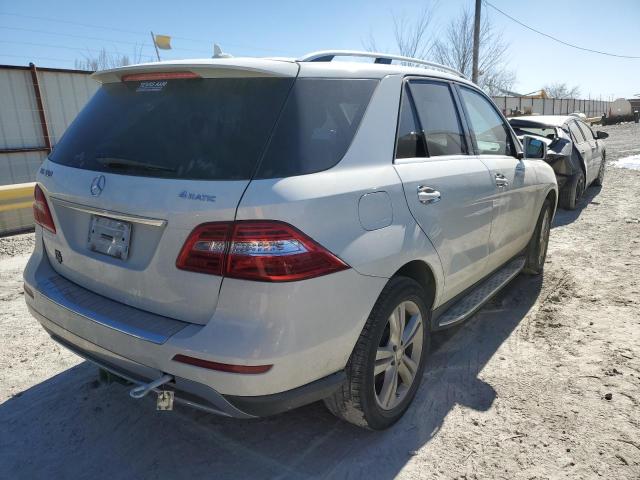 4JGDA5HB5DA238391 - 2013 MERCEDES-BENZ ML 350 4MATIC WHITE photo 3