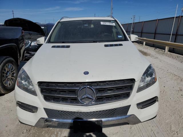 4JGDA5HB5DA238391 - 2013 MERCEDES-BENZ ML 350 4MATIC WHITE photo 5