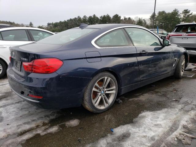 WBA3N9C56GK248517 - 2016 BMW 428 XI BLUE photo 3