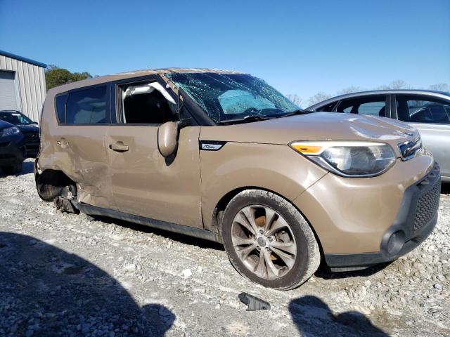 KNDJP3A50F7164439 - 2015 KIA SOUL + TAN photo 4