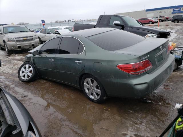 JTHBA30GX65169263 - 2006 LEXUS ES 330 GREEN photo 2