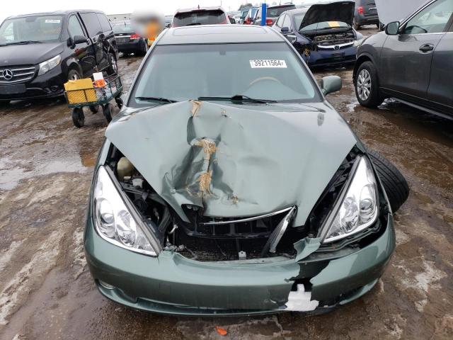 JTHBA30GX65169263 - 2006 LEXUS ES 330 GREEN photo 5