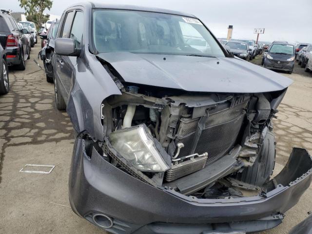 5FNYF4H57FB014559 - 2015 HONDA PILOT EXL GRAY photo 5