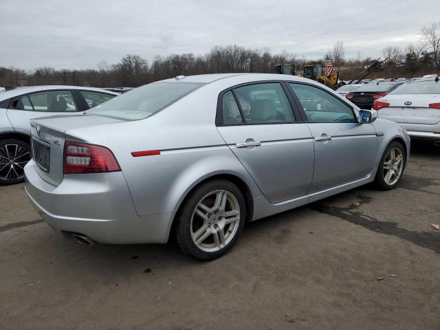 19UUA66237A025460 - 2007 ACURA TL SILVER photo 3