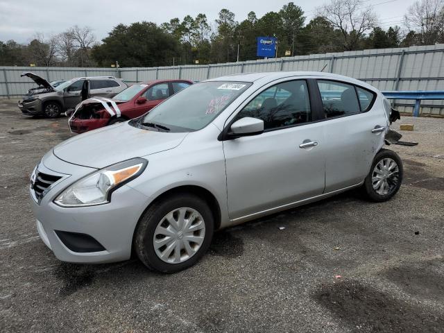 3N1CN7AP6KL852056 - 2019 NISSAN VERSA S SILVER photo 1