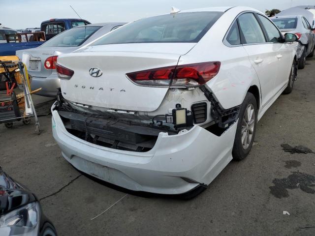 5NPE24AF6KH744668 - 2019 HYUNDAI SONATA SE WHITE photo 3