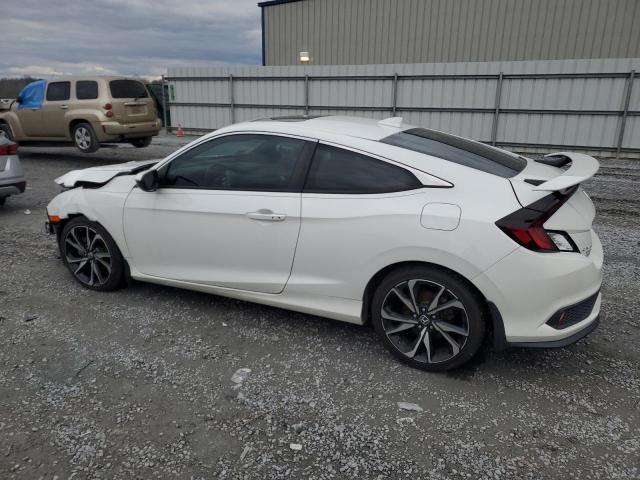 2HGFC3A53JH751833 - 2018 HONDA CIVIC SI WHITE photo 2