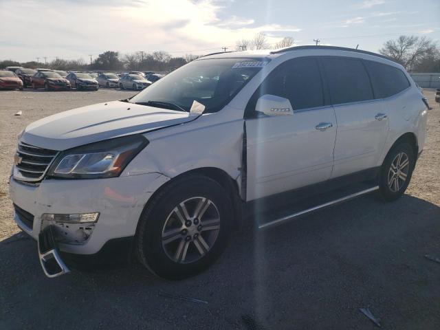 1GNKRGKDXGJ340419 - 2016 CHEVROLET TRAVERSE LT WHITE photo 1