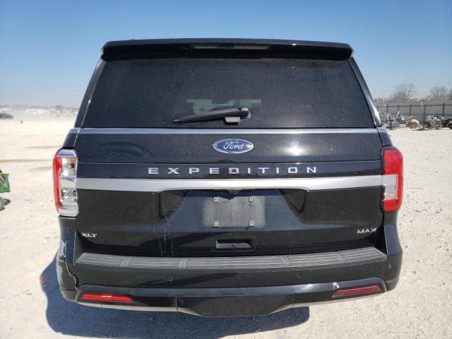 1FMJK1HT0NEA28695 - 2022 FORD EXPEDITION MAX XLT BLACK photo 6