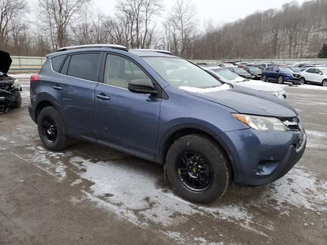 JTMZFREV6DD011260 - 2013 TOYOTA RAV4 LE BLUE photo 4