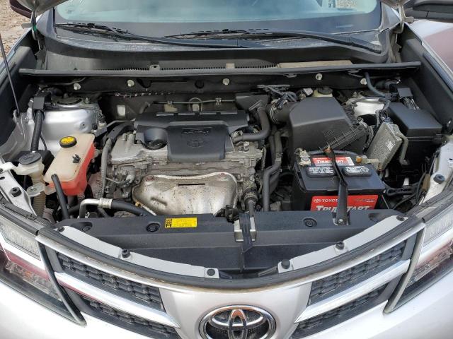 2T3BFREV5FW242819 - 2015 TOYOTA RAV4 LE SILVER photo 12