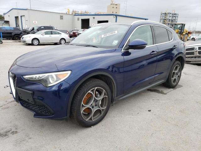 ZASFAKANXJ7B77054 - 2018 ALFA ROMEO STELVIO BLUE photo 1