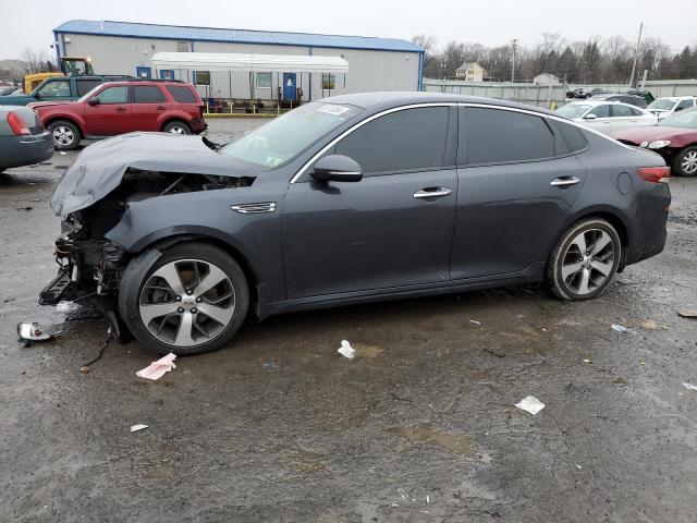 5XXGT4L36KG315809 - 2019 KIA OPTIMA LX BLACK photo 1