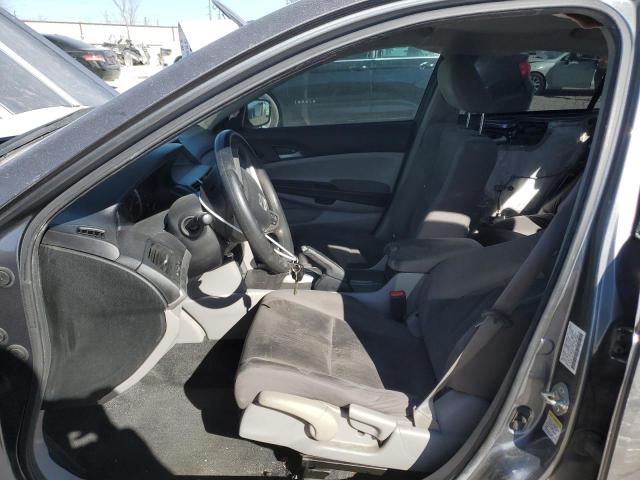 1HGCP2F37CA134039 - 2012 HONDA ACCORD LX GRAY photo 7