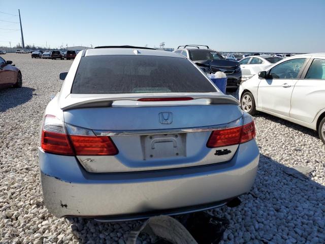 1HGCR2F85DA049840 - 2013 HONDA ACCORD EXL SILVER photo 6