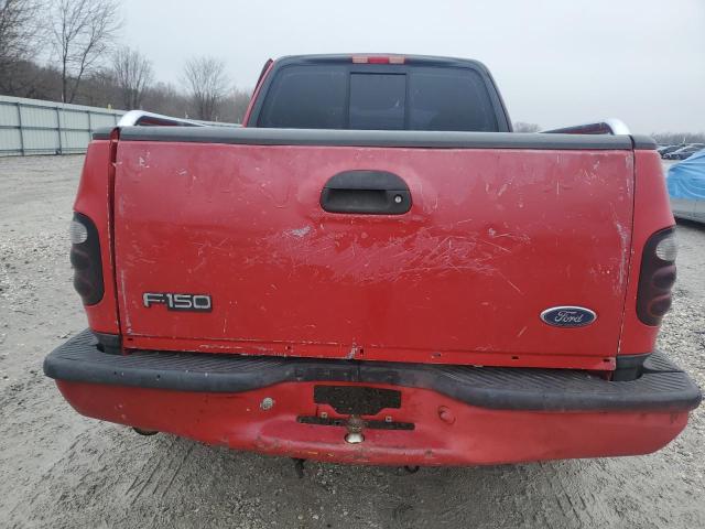 1FTZF1723YKB27151 - 2000 FORD F150 RED photo 6