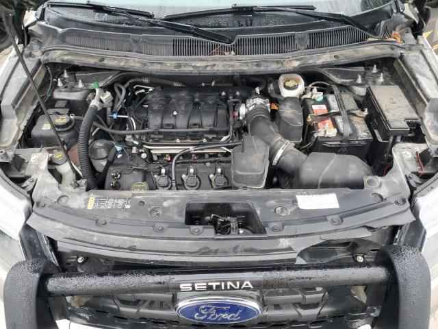 1FM5K8AR6JGB34852 - 2018 FORD EXPLORER POLICE INTERCEPTOR ذهبي صورة 12