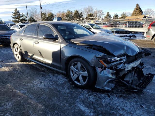 WAUHGAFC9EN073705 - 2014 AUDI A6 PRESTIGE GRAY photo 4