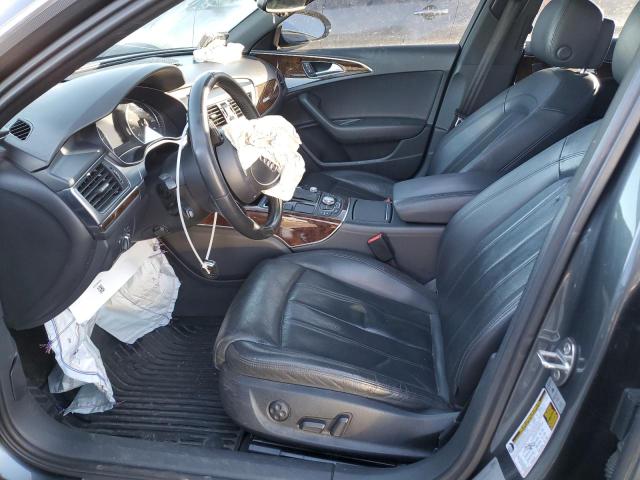 WAUHGAFC9EN073705 - 2014 AUDI A6 PRESTIGE GRAY photo 7