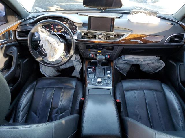 WAUHGAFC9EN073705 - 2014 AUDI A6 PRESTIGE GRAY photo 8