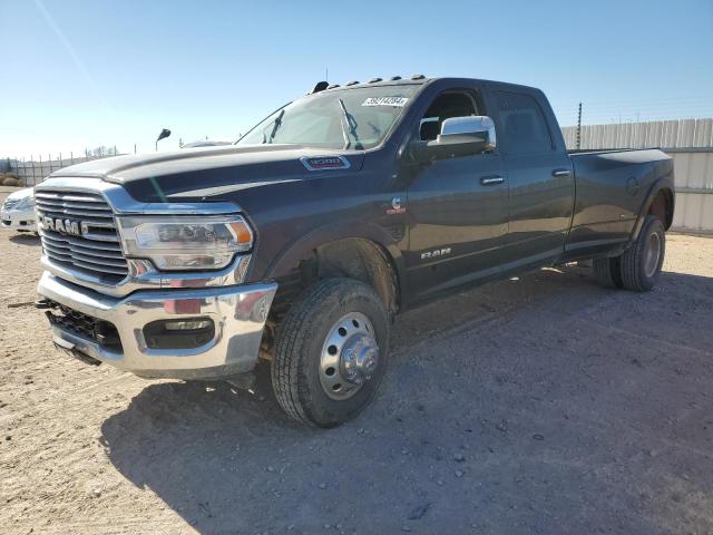 3C63RRJL9KG637037 - 2019 RAM 3500 LARAMIE GRAY photo 1