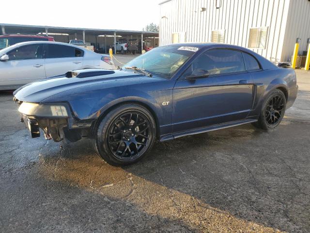 1FAFP42X11F256143 - 2001 FORD MUSTANG GT BLUE photo 1
