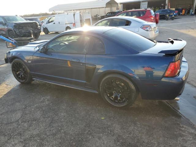 1FAFP42X11F256143 - 2001 FORD MUSTANG GT BLUE photo 2