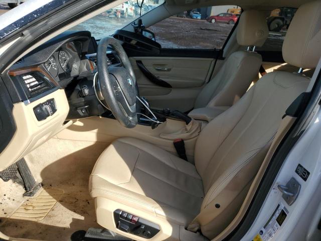 WBA4A7C51FD414367 - 2015 BMW 428 XI GRAN COUPE WHITE photo 7