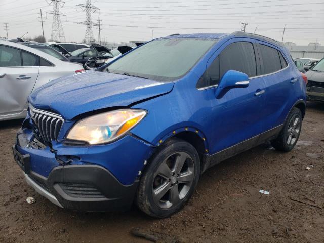 KL4CJASB3EB644872 - 2014 BUICK ENCORE BLUE photo 1