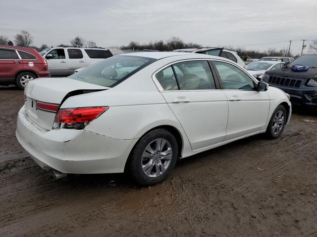 1HGCP2F46CA078166 - 2012 HONDA ACCORD LXP WHITE photo 3