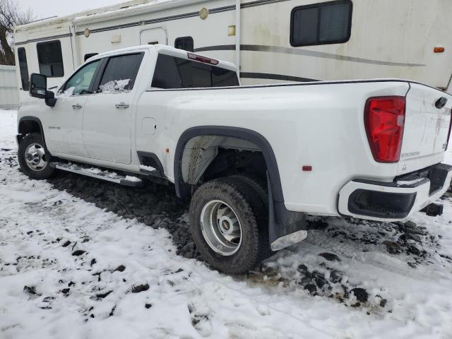 1GC4YVEY7NF308695 - 2022 CHEVROLET SILVERADO K3500 HIGH COUNTRY WHITE photo 2