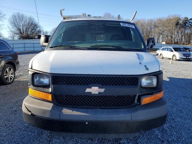 1GCGG25C591117007 - 2009 CHEVROLET EXPRESS G2 WHITE photo 5