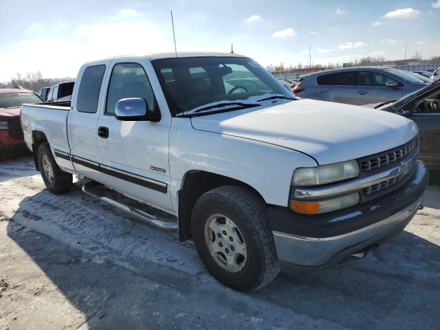 1GCEK19T42E181872 - 2002 CHEVROLET SILVERADO K1500 WHITE photo 4