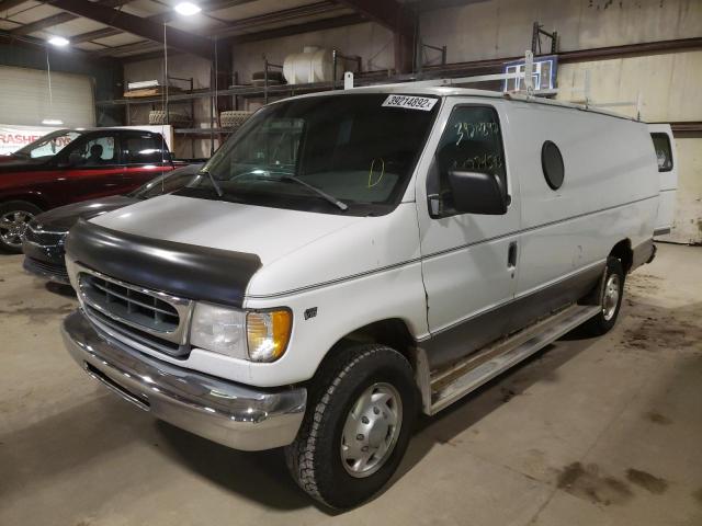 1FTSS34SXXHA27959 - 1999 FORD ECONOLINE E350 SUPER DUTY VAN WHITE photo 2