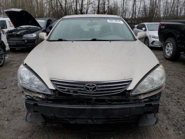 4T1BE32K66U679313 - 2006 TOYOTA CAMRY LE GOLD photo 5