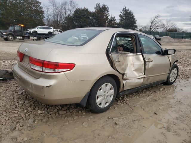 1HGCM55373A038388 - 2003 HONDA ACCORD LX TAN photo 3