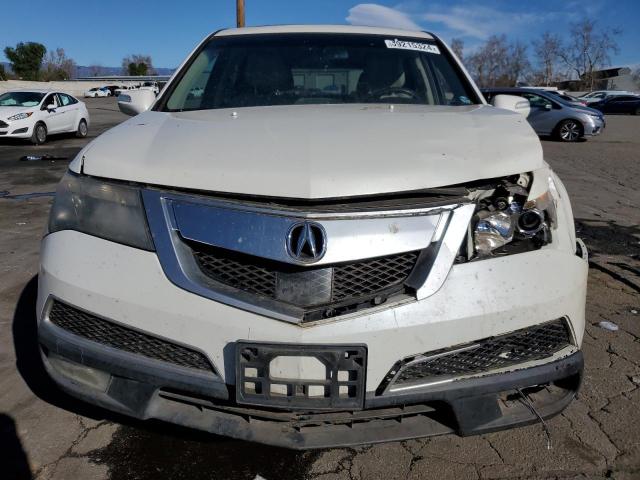 2HNYD2H50AH531810 - 2010 ACURA MDX ADVANCE WHITE photo 5