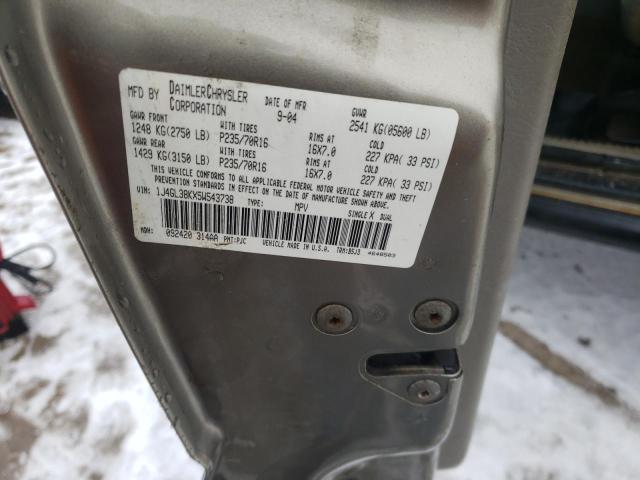 1J4GL38KX5W543738 - 2005 JEEP LIBERTY RENEGADE 棕色 照片 12