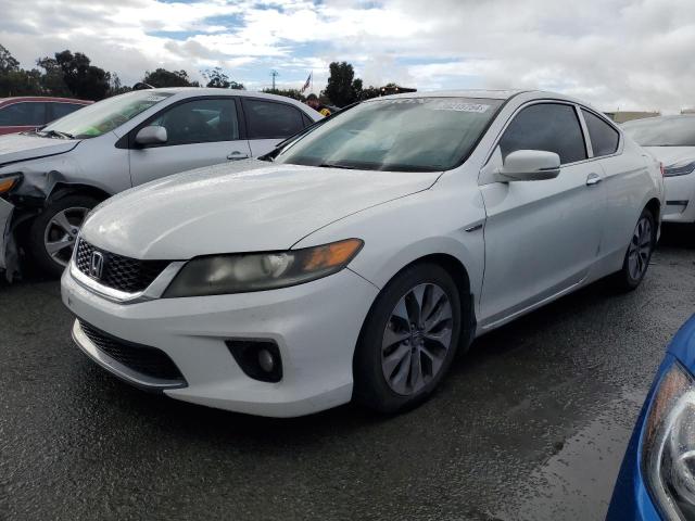 1HGCT1B82DA016263 - 2013 HONDA ACCORD EXL WHITE photo 1