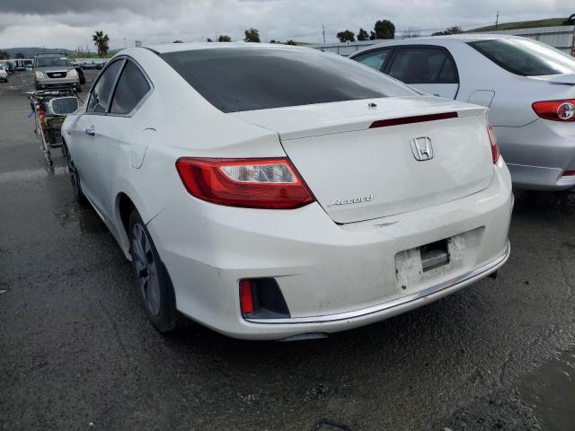 1HGCT1B82DA016263 - 2013 HONDA ACCORD EXL WHITE photo 2