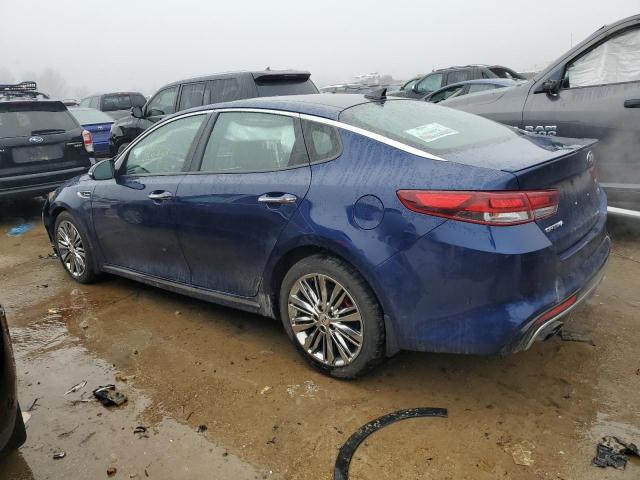 5XXGV4L27HG172573 - 2017 KIA OPTIMA SXL BLUE photo 2