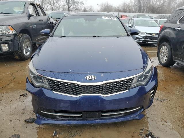 5XXGV4L27HG172573 - 2017 KIA OPTIMA SXL BLUE photo 5