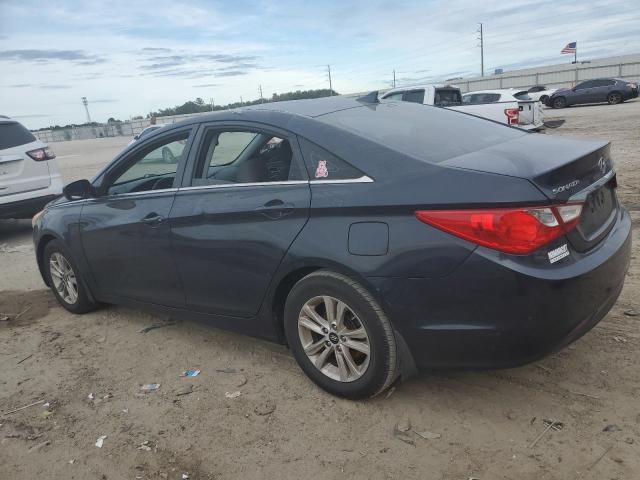 5NPEB4AC4DH665394 - 2013 HYUNDAI SONATA GLS BLUE photo 2