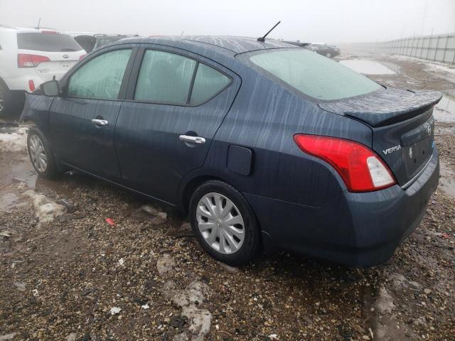 3N1CN7APXFL869125 - 2015 NISSAN VERSA S BLUE photo 2