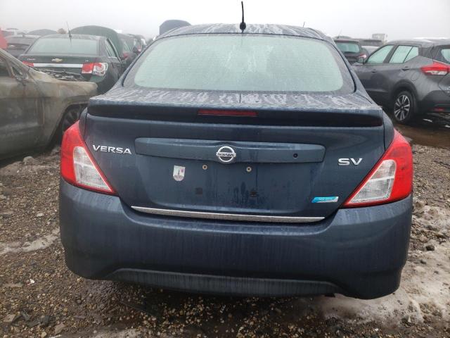 3N1CN7APXFL869125 - 2015 NISSAN VERSA S BLUE photo 6