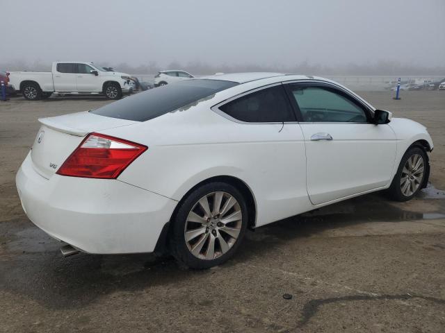 1HGCS22838A001236 - 2008 HONDA ACCORD EXL WHITE photo 3